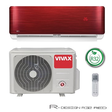 Klimatizácia VIVAX R-DESIGN RED