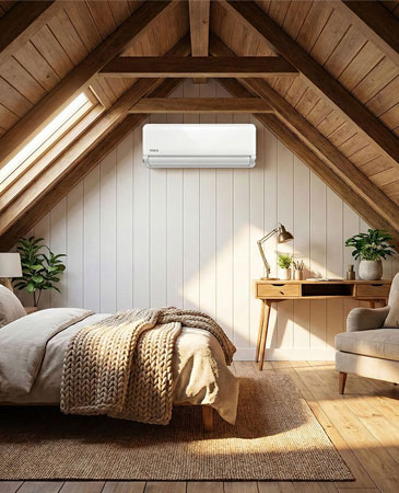 Klimatizácia VIVAX v podkroví